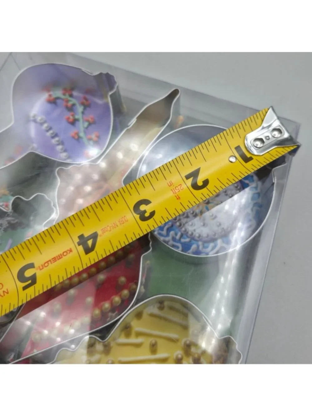 Christmas Ornament Cookie Cutter Set 6 Piece Cookie Recipe Included